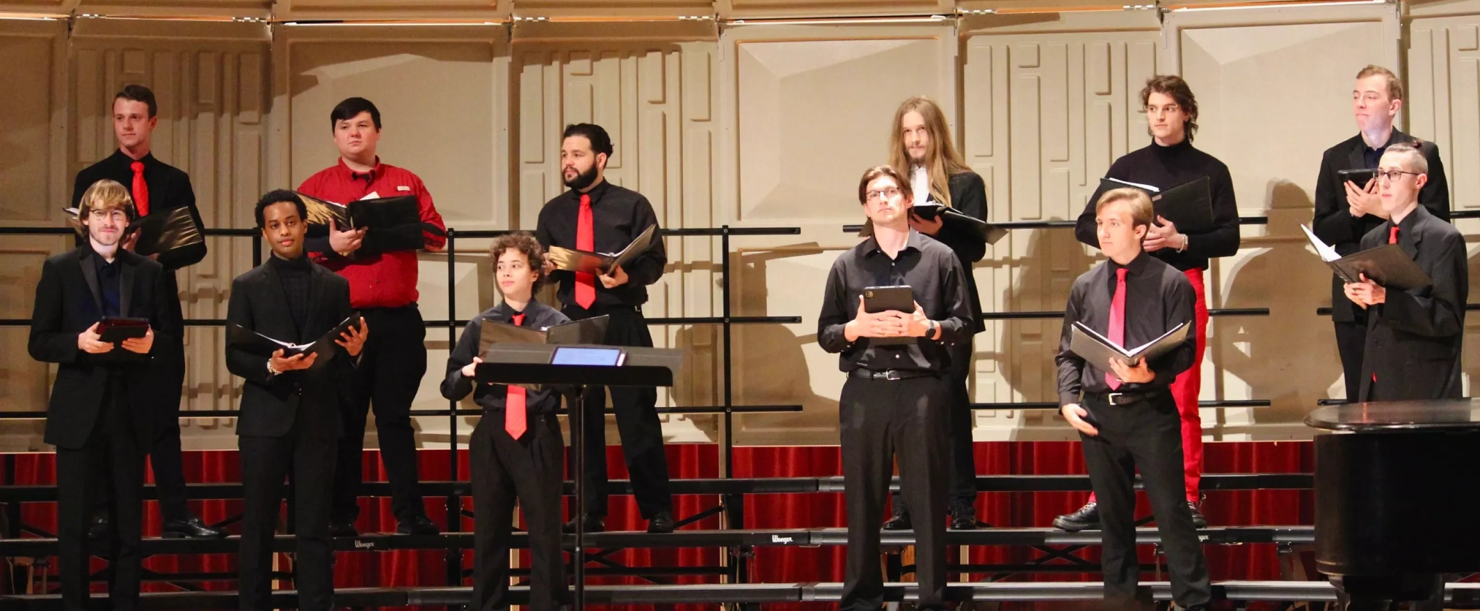 Singing Cardsmen concert in Comstock Hall