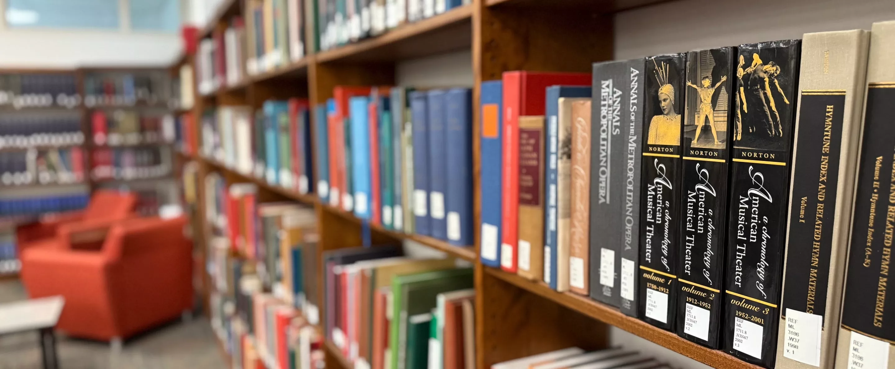 Books in the Music Library
