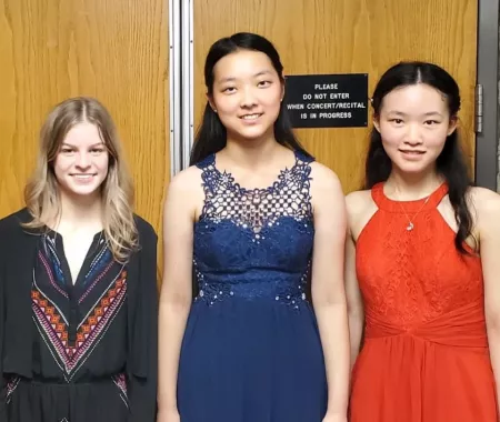 Students from Piano Festival